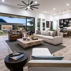 Open-concept floor plan ideal for indoor-outdoor living, dining, and entertaining