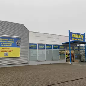 Der neue Discount Baumarkt BAUAKTIV in Memmingen.