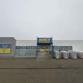 Der neue Discount Baumarkt BAUAKTIV in Memmingen.