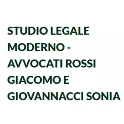 Logo od Studio Legale Moderno Avv Rossi Giacomo e Giovannacci Sonia