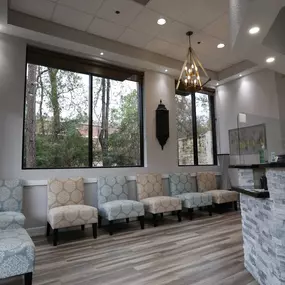 The Woodlands Dentistry & Orthodontics Office Reception