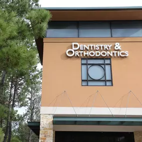 The Woodlands Dentistry & Orthodontics office front