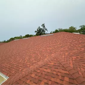 Shingle roof installed for a customer in Trinity Florida