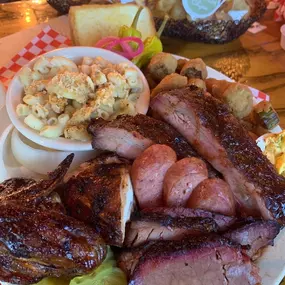 Big Al's Hickory-Smoked 4 Meat Plate