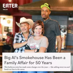 EATER Dallas Shouts Out 50 Years of Hickory-Smoked Goodness!
