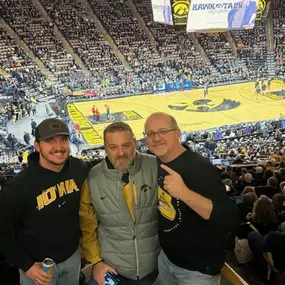 We had a great time at the Iowa Hawkeyes women's basketball game last night! Caitlin Clark is a superstar, and the team is looking great this season. Go Hawks!