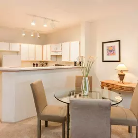 Open Kitchen and Dining Area