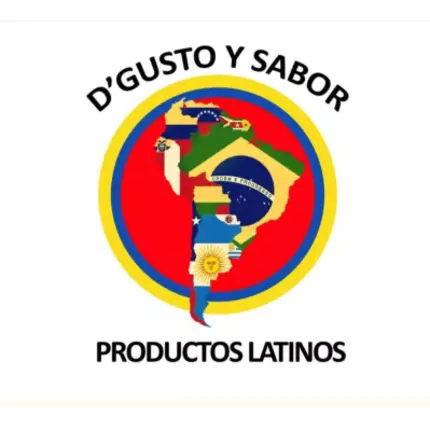 Logo od D' Gusto Y Sabor  Productor Latinos