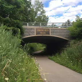 Direct access to a paved 1-mile nature trail