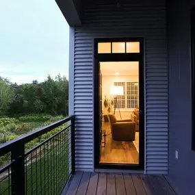 Balcony with tranquil views