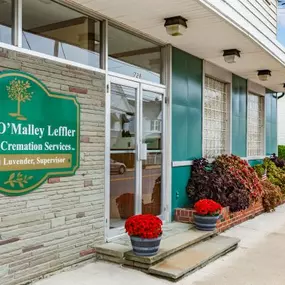 Exterior of Kniffen O'Malley Leffler Funeral and Cremation Services, Inc., 728 Main St, Avoca, PA 18641