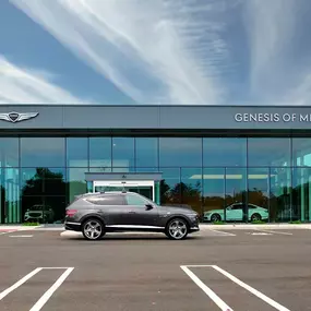 Exterior view of the Genesis of Milford dealership in MIlford, CT