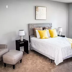 Bright and spacious rooms