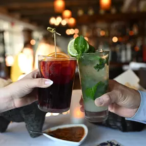 Sangria and Mojito at Besito Mexican Huntington, NY