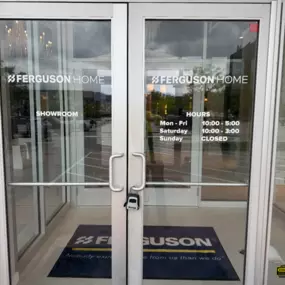 Ferguson Home Signage on Door