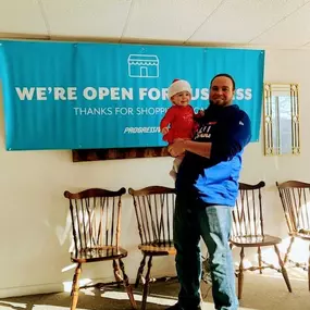 Our Jr. Executive in training wants you to give us a call for any Insurance needs you may have!