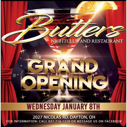 Logo from Butters Night Club & Restaurant