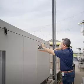 Servicing a business Generator
