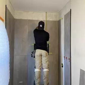 Every great shower starts with a solid plan. Our team is transforming this space with expert hands and a sharp eye for detail. Ledezma Remodeling brings real quality to every shower remodeling project.