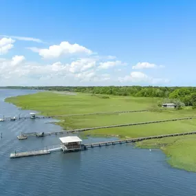 Deep water access located on James Island in Charleston, SC