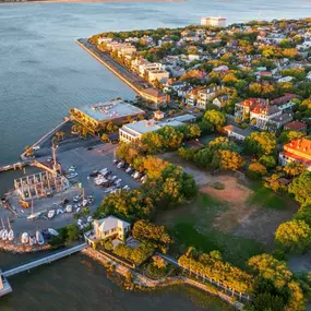 Live in luxury at the water’s edge only minutes from downtown Charleston