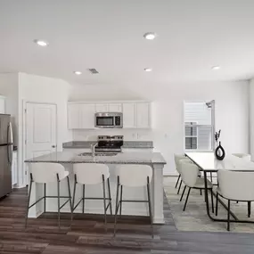 Experience everyday simplicity and convenience with our energy-efficient interiors and brand-new appliances.