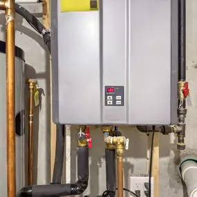 Tankless gas water heater