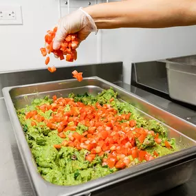 fresh, house-made guacamole.