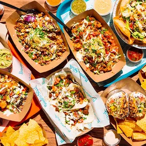 Nothing like a table full of fresh, coastal favorites to feast on.