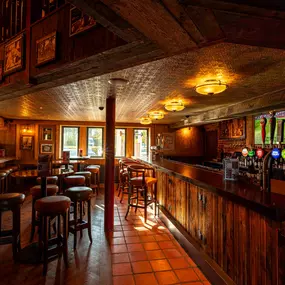 Hickory's Smokehouse Milton Keynes Bar area