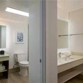 Guest room bath