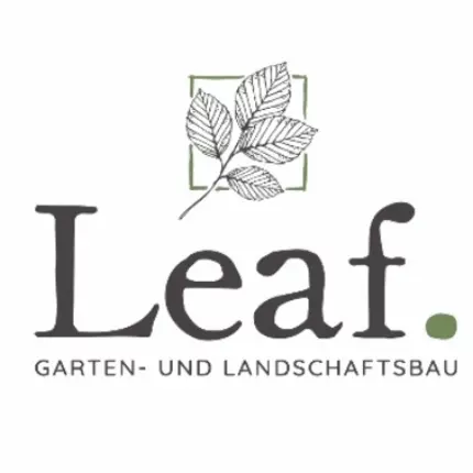 Logo da Leaf. Garten- und Landschaftsbau