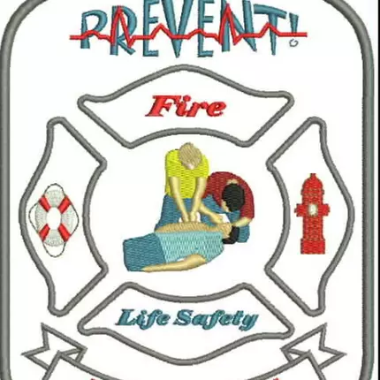 Logo fra PREVENT! Fire & Life Safety, LLC