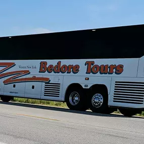 56-Passenger Motorcoach on the Road