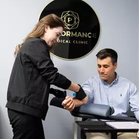 At Performance Medical Clinic we specialize in Testosterone Replacement for Men, BioIdentical Hormone Replacement for Women, Pellet Hormone Therapy, Peptide Therapy, PRP, Hypothyroidism, Medical Weight Loss, and Longevity Medicine. We are experts in treating issues such as low testosterone, sexual and erectile dysfunction, hormonal and vitamin deficiencies, and thyroid imbalances.