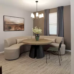 Model Home Dining Nook