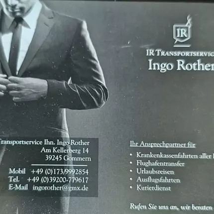 Logo de Ingo Rother Mietwagen mit Fahrer und Kurierdienst