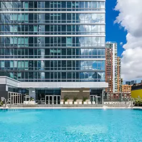 Outdoor swimming pool