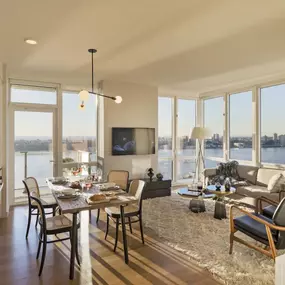 Living room with a view