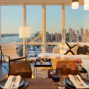 Living room with a view