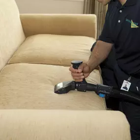 Upholstery cleaning service