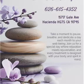 A hot stone massage is a type of massage therapy. It's used to help you relax and ease tense muscles 
and damaged soft tissues throughout your body.