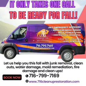 Financing Available
716 Clean Up Restoration is a veteran-owned and community-focused water damage restoration, mold restoration, fire damage restoration, and junk removal company.

We offer a variety of payment options to suit your needs, and we’re dedicated to providing the highest level of customer service.

We believe that everyone deserves access to quality restoration services, and we’re proud to be able to offer financing options to make that possible.

If you’re dealing with water damage