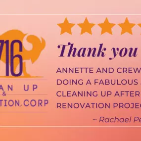 Financing Available
716 Clean Up Restoration is a veteran-owned and community-focused water damage restoration, mold restoration, fire damage restoration, and junk removal company.

We offer a variety of payment options to suit your needs, and we’re dedicated to providing the highest level of customer service.

We believe that everyone deserves access to quality restoration services, and we’re proud to be able to offer financing options to make that possible.

If you’re dealing with water damage