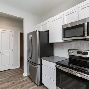 Kitchen with high-end appliances