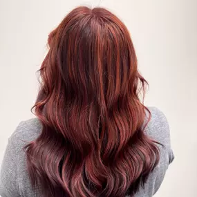 Cinnamon Red Hair Color Salon for a Soft, Warm Glow in Roselle, IL