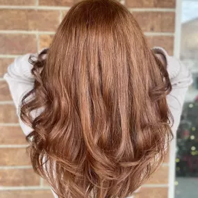 Rich, Cool-Toned Copper Red Hair Color in Mount Prospect, IL