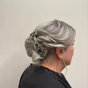 Chic Updo for Weddings and Special Occasions in Schaumburg, IL