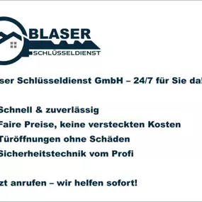 Bild von Blaser Schlüsseldienst GmbH