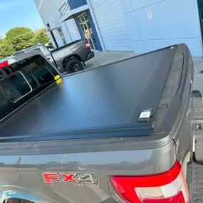 Line-X bedliner and bed covers installation Plano TX